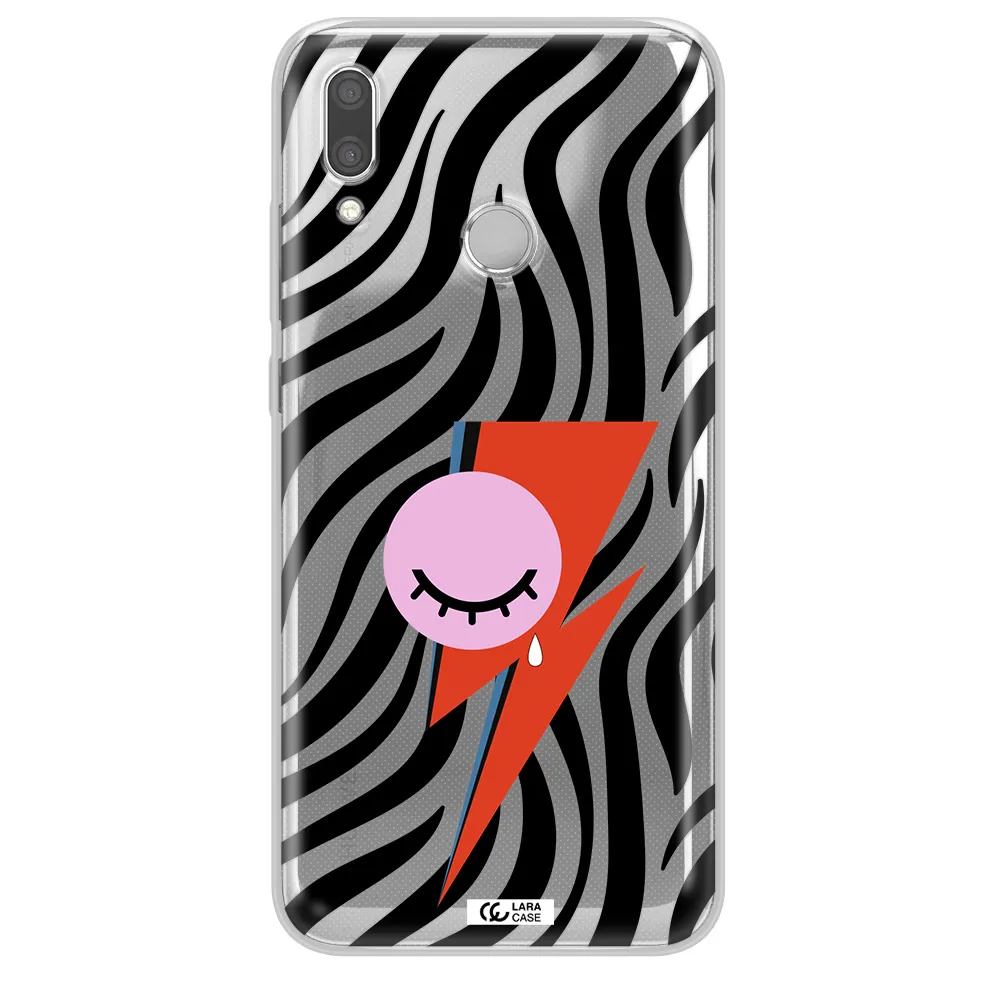 David Bowie Symbol Huawei P Smart 2019 Clear TPU Case