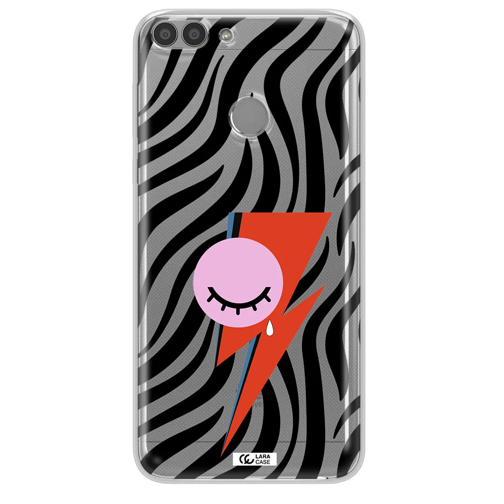 David Bowie Symbol Huawei P Smart Clear TPU Case