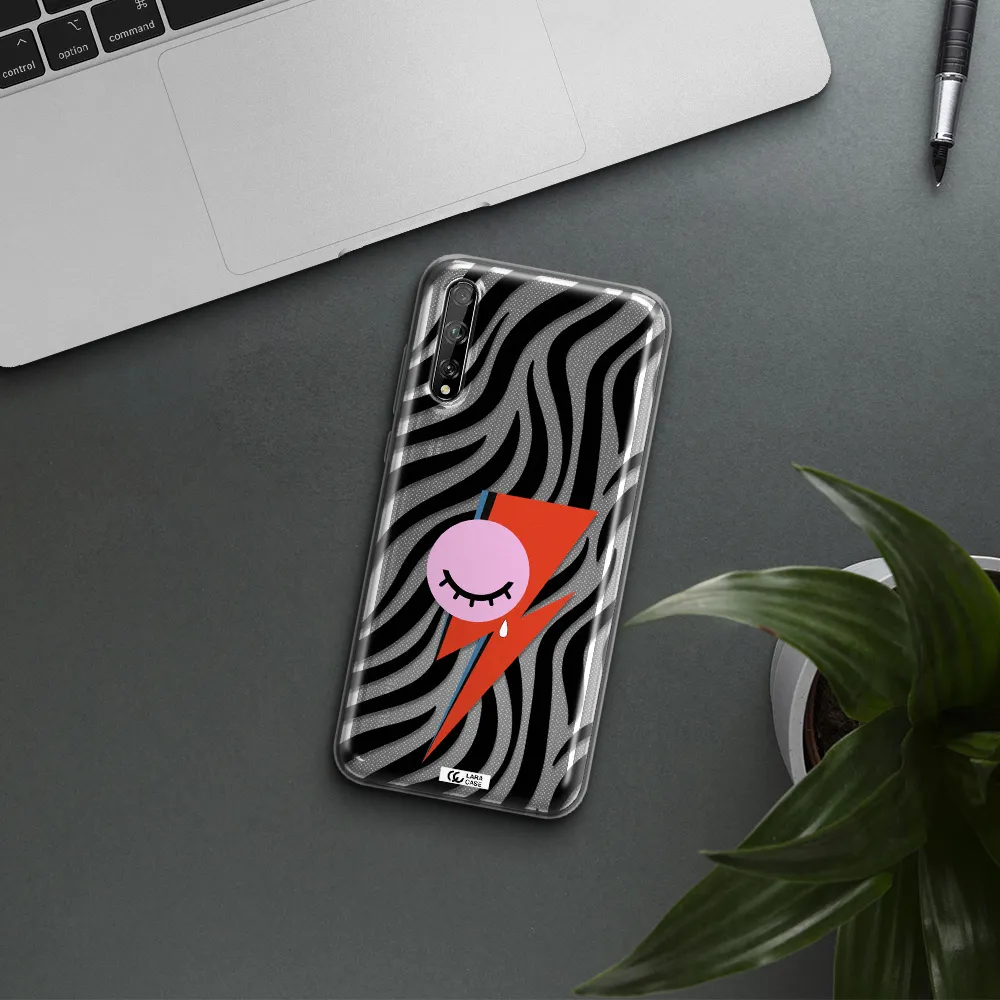 David Bowie Symbol Huawei P Smart S Clear TPU Case