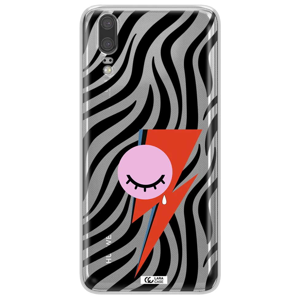 David Bowie Symbol Huawei P20 Clear TPU Case