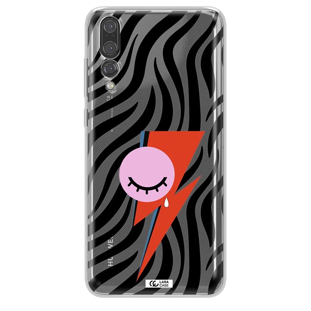 David Bowie Symbol Huawei P20 Pro Clear TPU Case