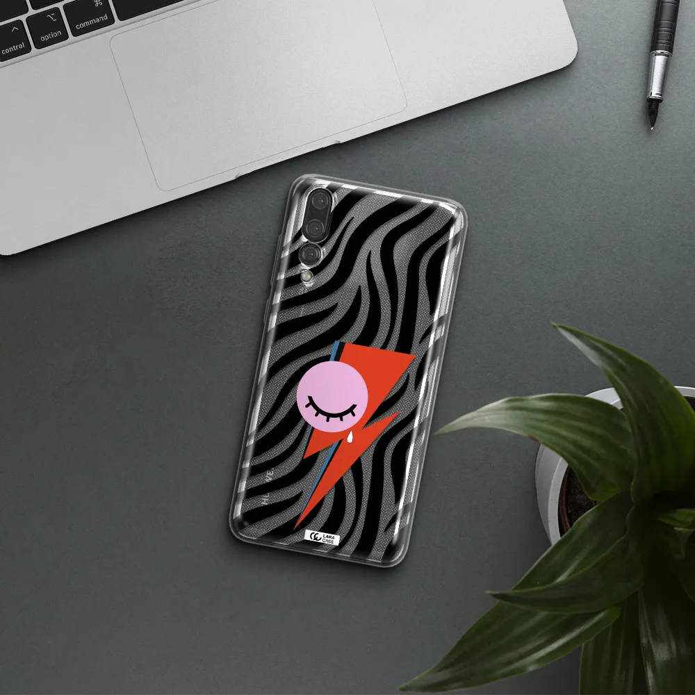 David Bowie Symbol Huawei P20 Pro Clear TPU Case
