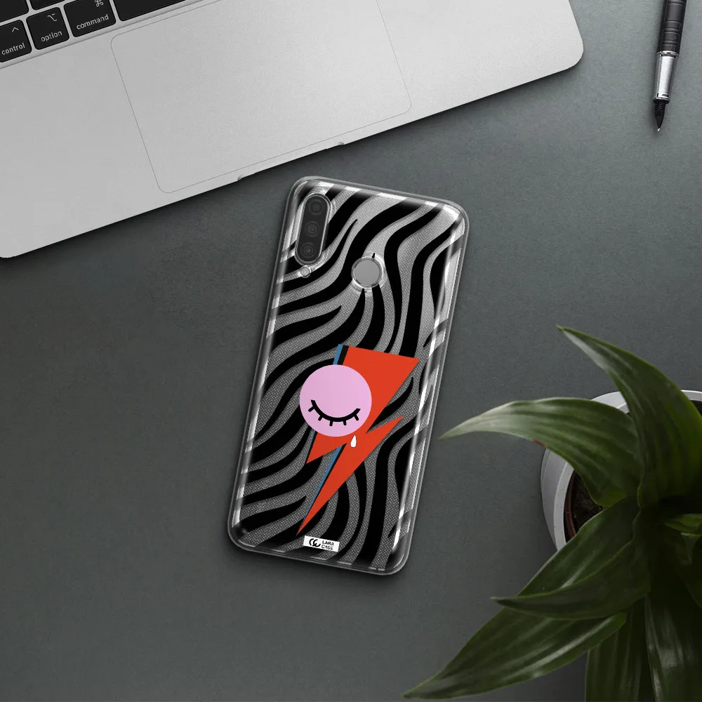 David Bowie Symbol Huawei P30 Lite Clear TPU Case