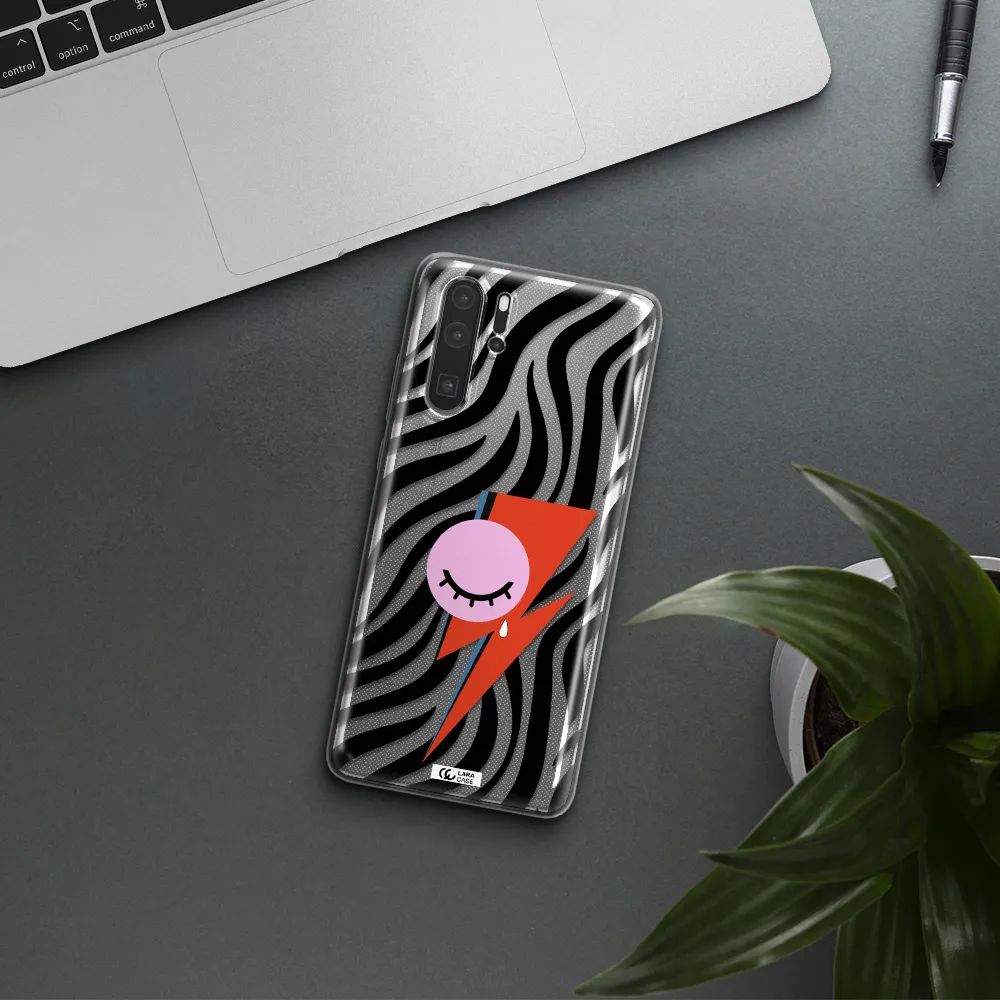 David Bowie Symbol Huawei P30 Pro Clear TPU Case