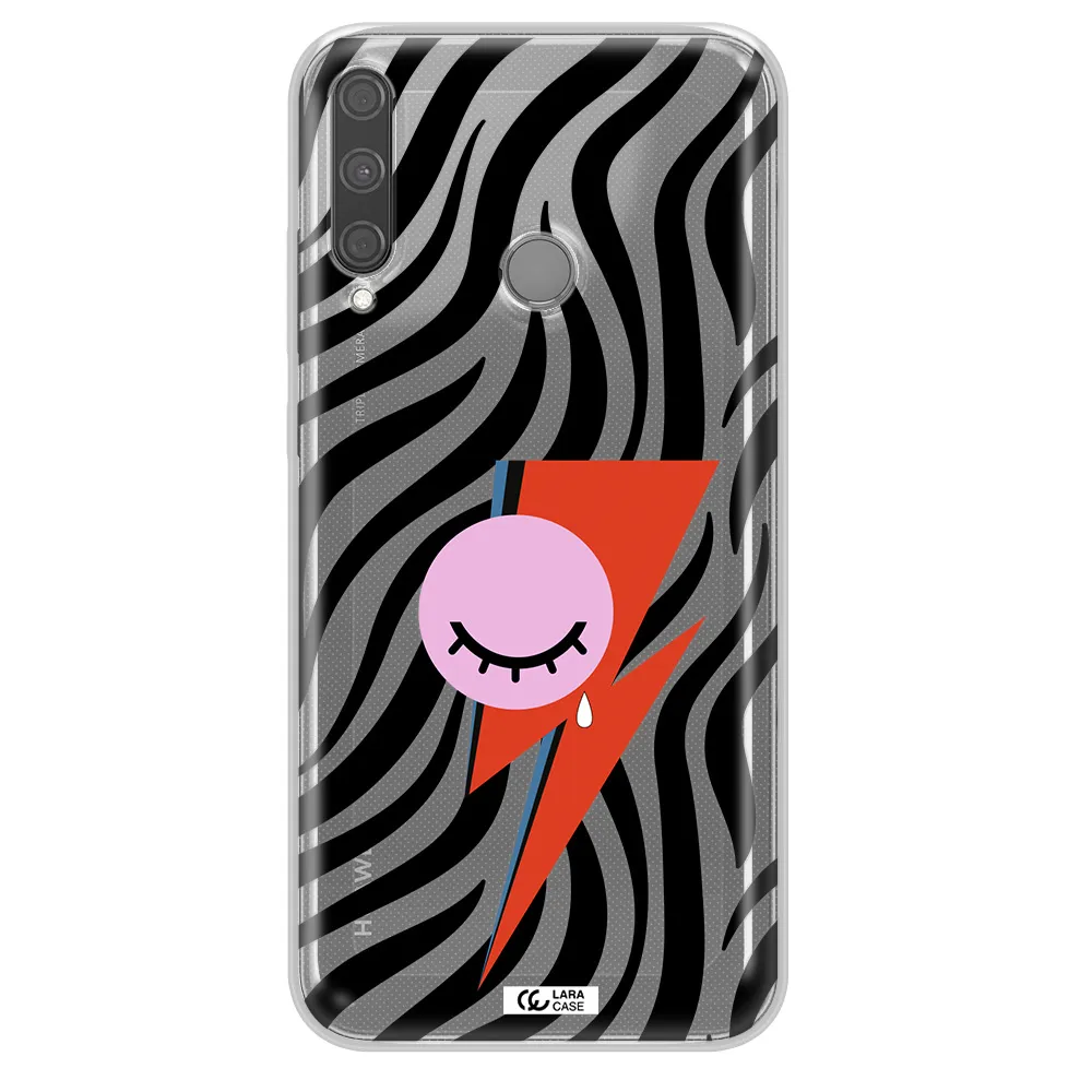 David Bowie Symbol Huawei P40 Lite E Clear TPU Case