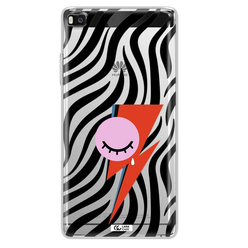 David Bowie Symbol Huawei P8 Clear TPU Case