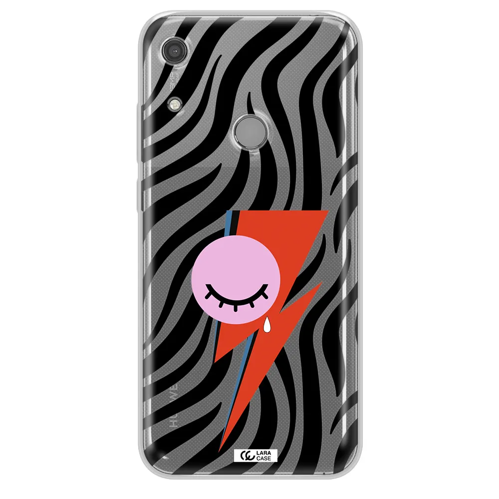 David Bowie Symbol Huawei Y6S Clear TPU Case