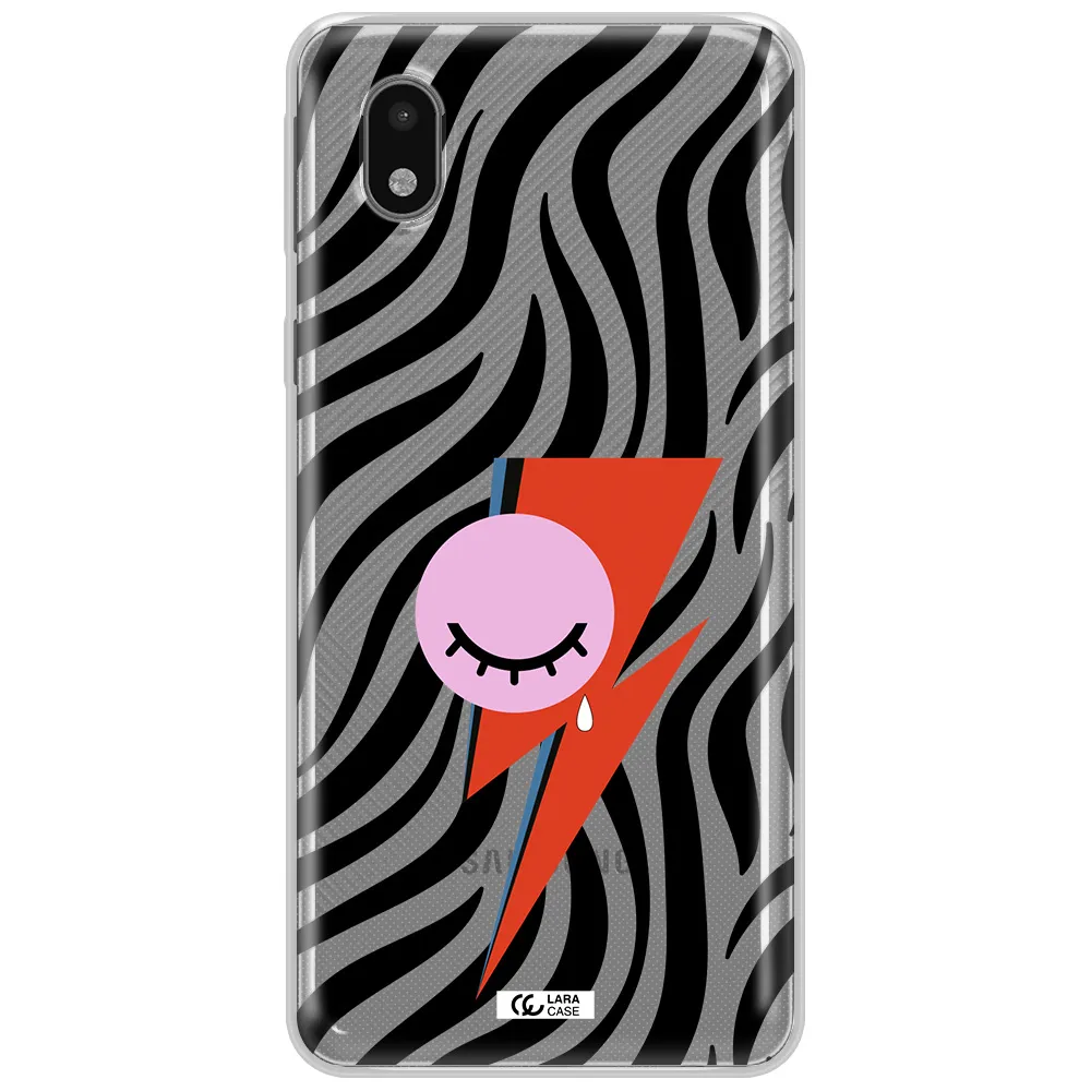 David Bowie Symbol Samsung A01 Core Clear Tpu Case