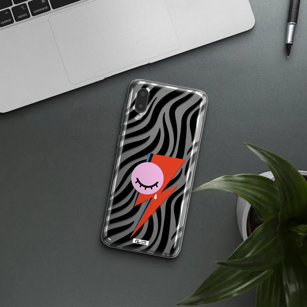 David Bowie Symbol Samsung A02 Clear TPU Case