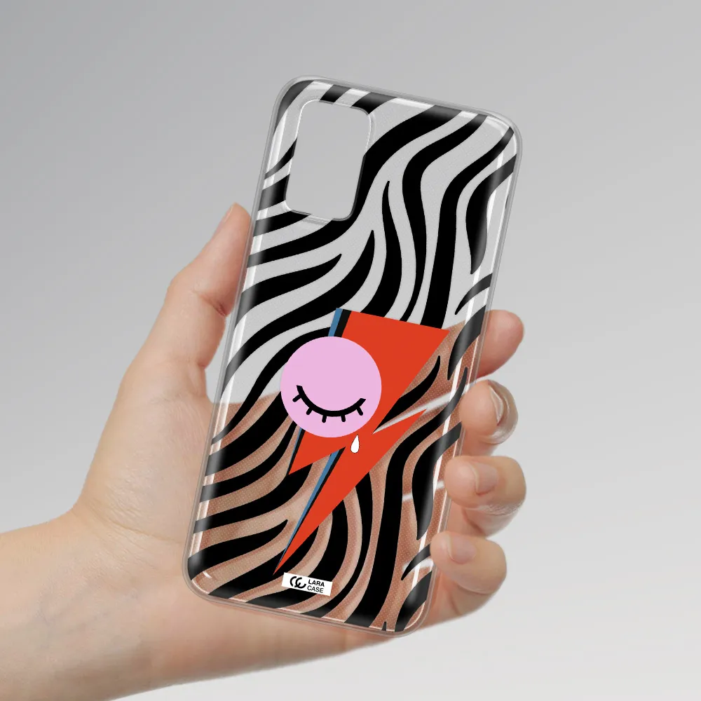 David Bowie Symbol Samsung A03S Clear TPU Case