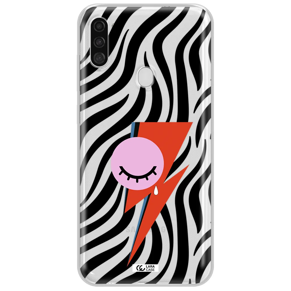 David Bowie Symbol Samsung A11 Clear TPU Case