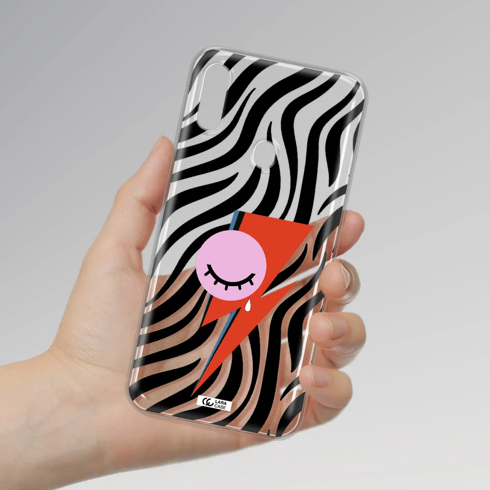 David Bowie Symbol Samsung A11 Clear TPU Case