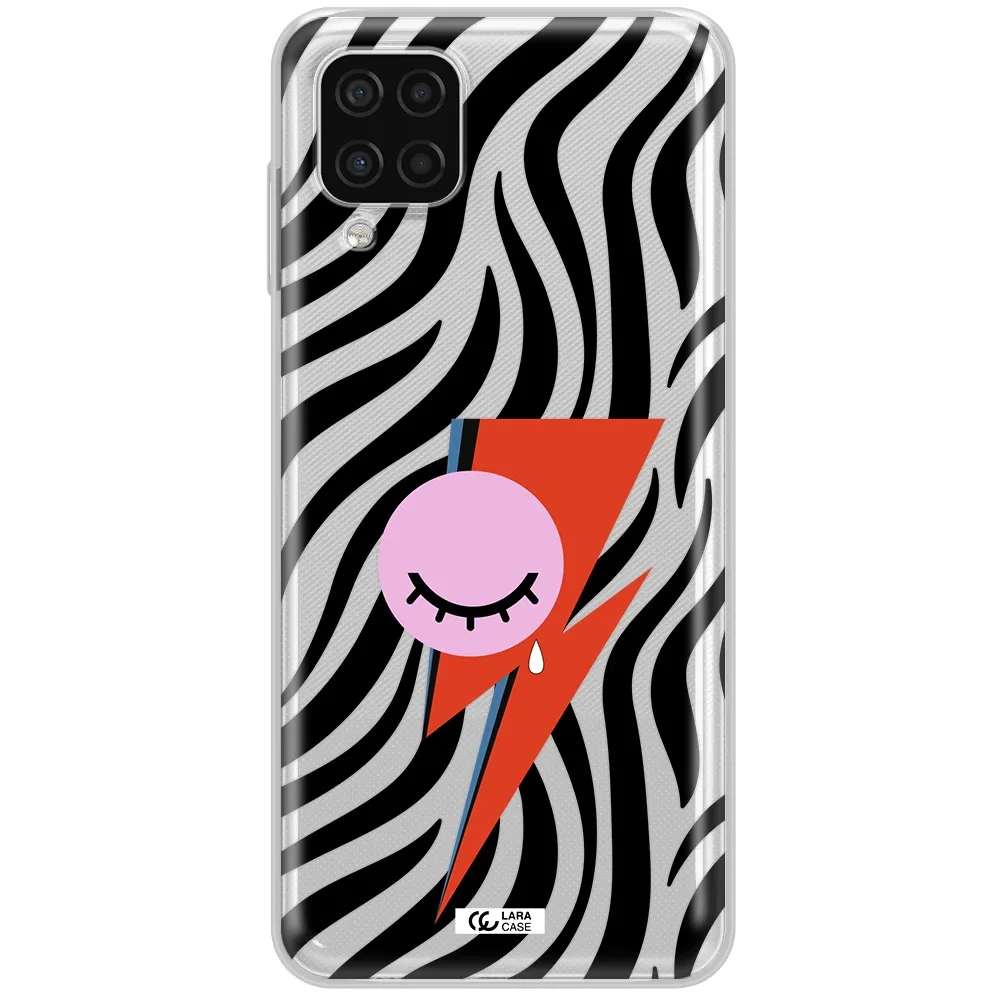 David Bowie Symbol Samsung A12 4g Clear TPU Case