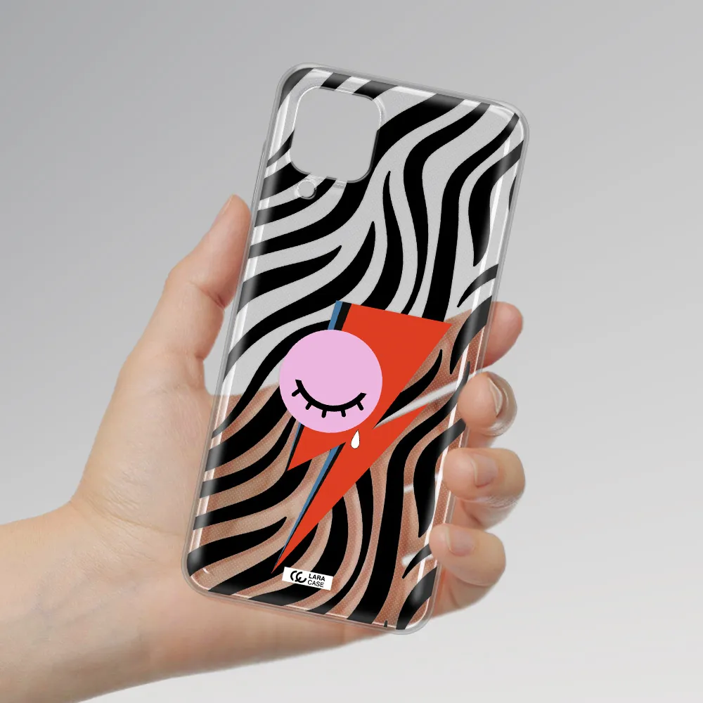 David Bowie Symbol Samsung A12 4g Clear TPU Case