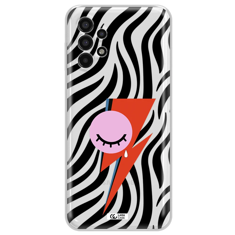 David Bowie Symbol Samsung A13 4g Clear TPU Case