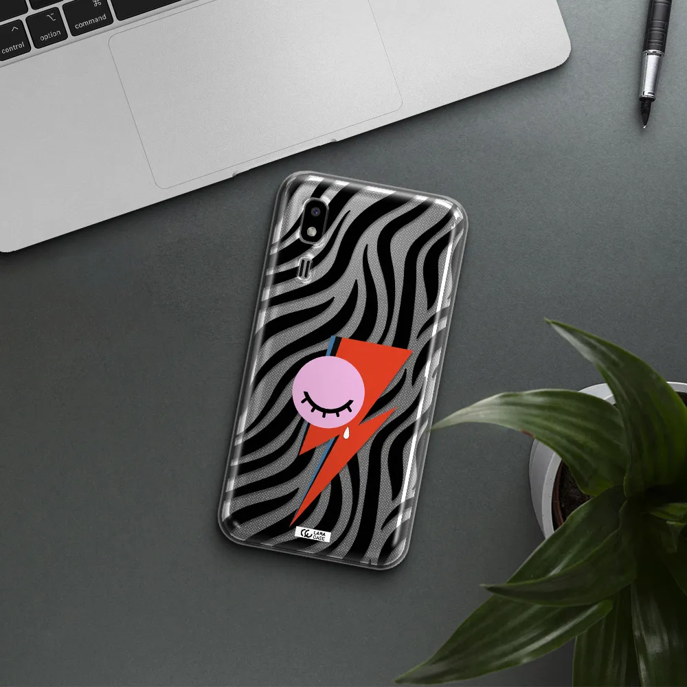 David Bowie Symbol Samsung A2 Core Clear TPU Case