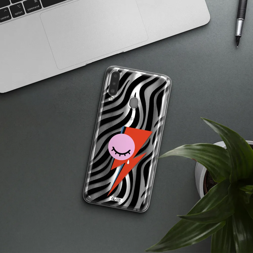 David Bowie Symbol Samsung A20S Clear TPU Case