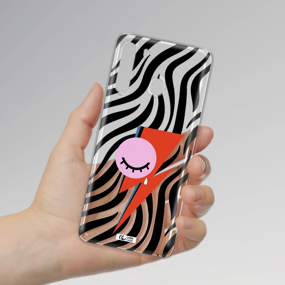 David Bowie Symbol Samsung A21 Clear TPU Case