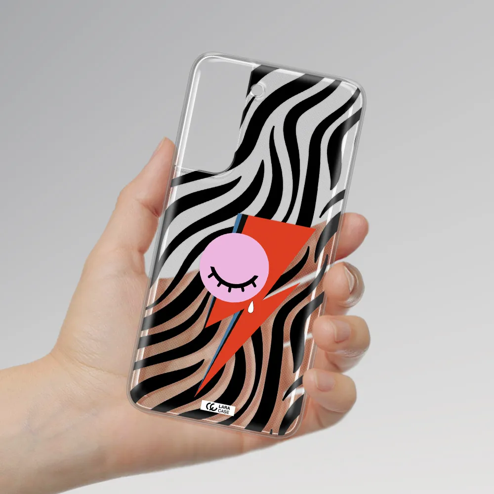 David Bowie Symbol Samsung A21 Fe Clear TPU Case