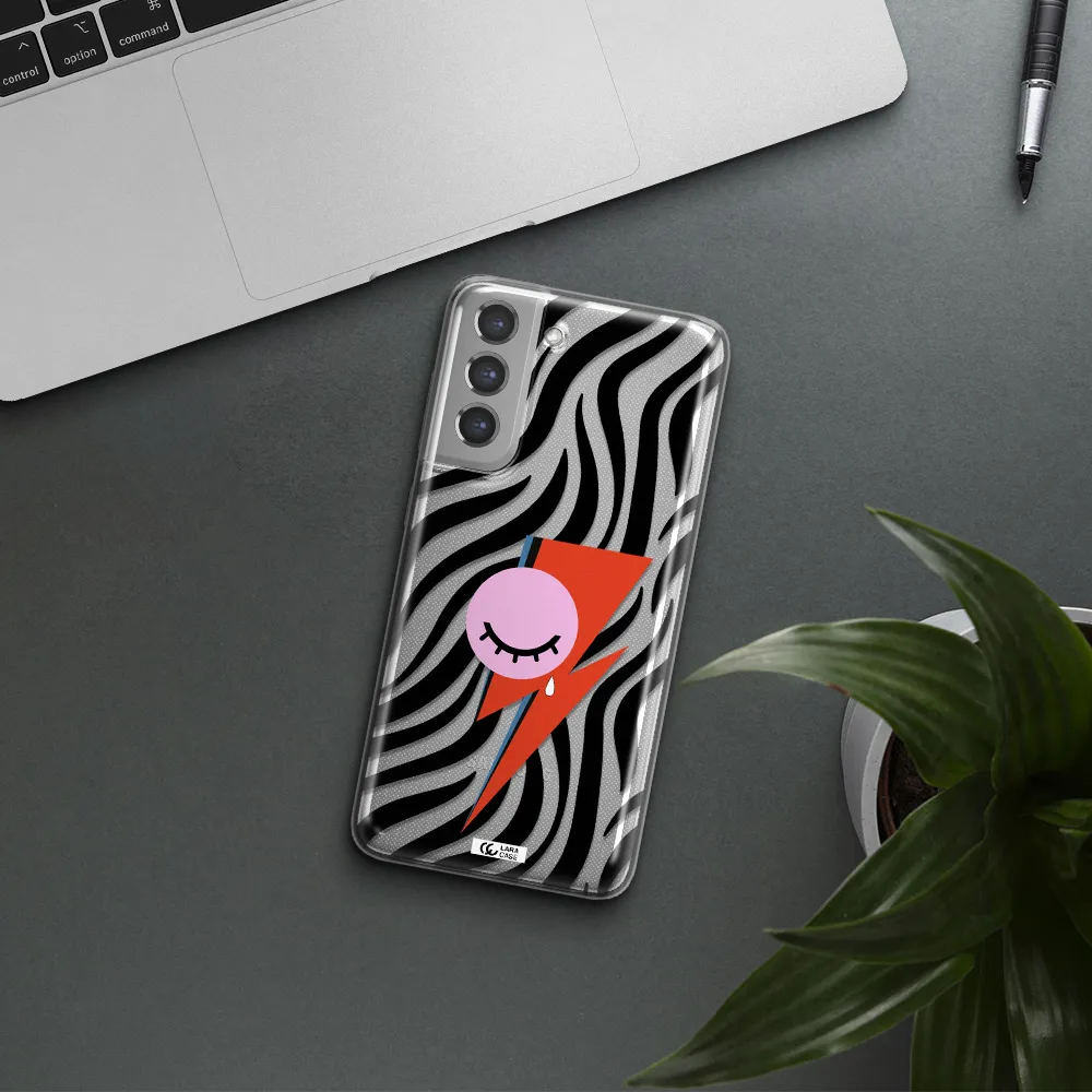 David Bowie Symbol Samsung A21 Fe Clear TPU Case