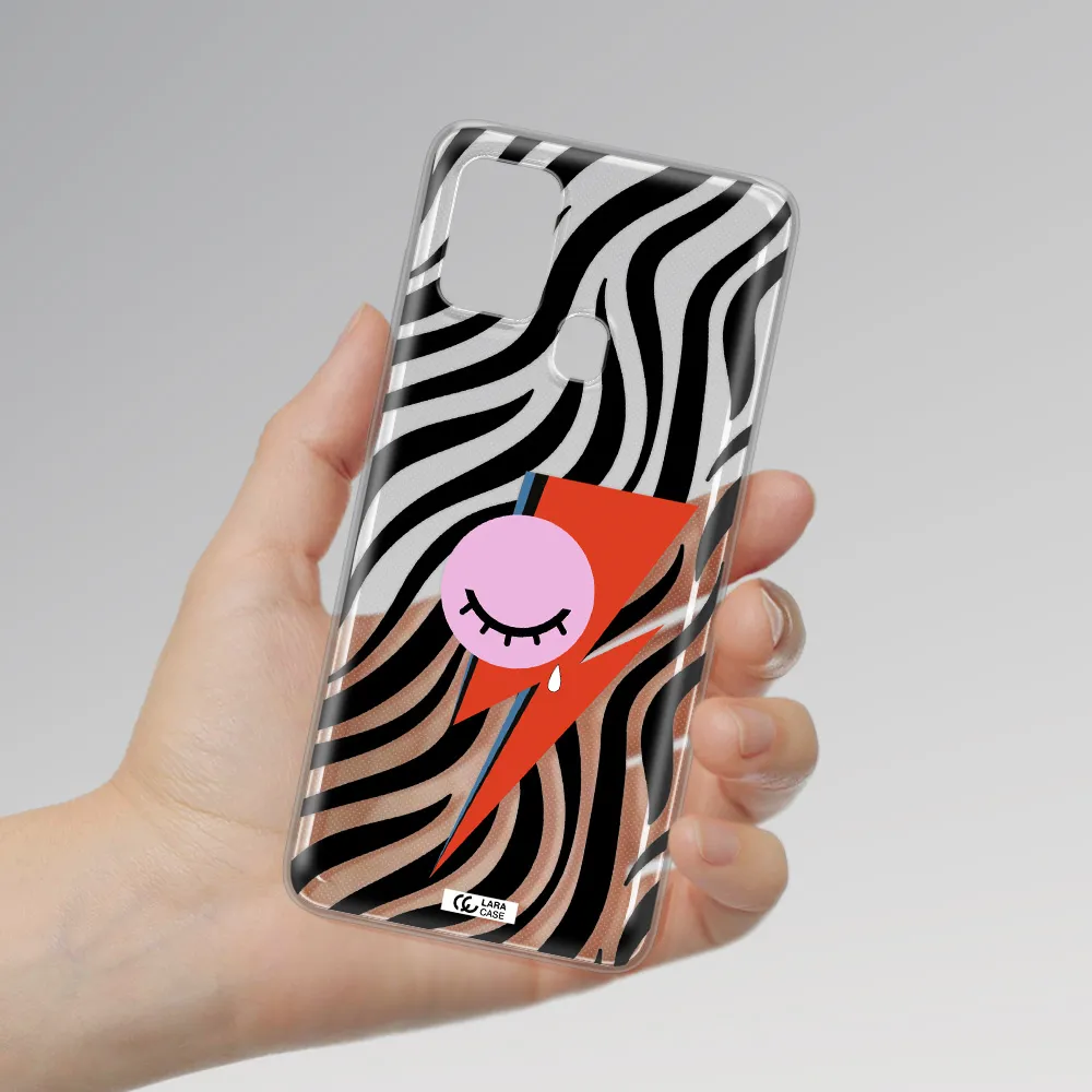 David Bowie Symbol Samsung A21S Clear TPU Case