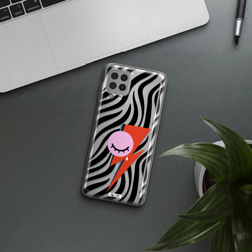 David Bowie Symbol Samsung A22 4g Clear TPU Case