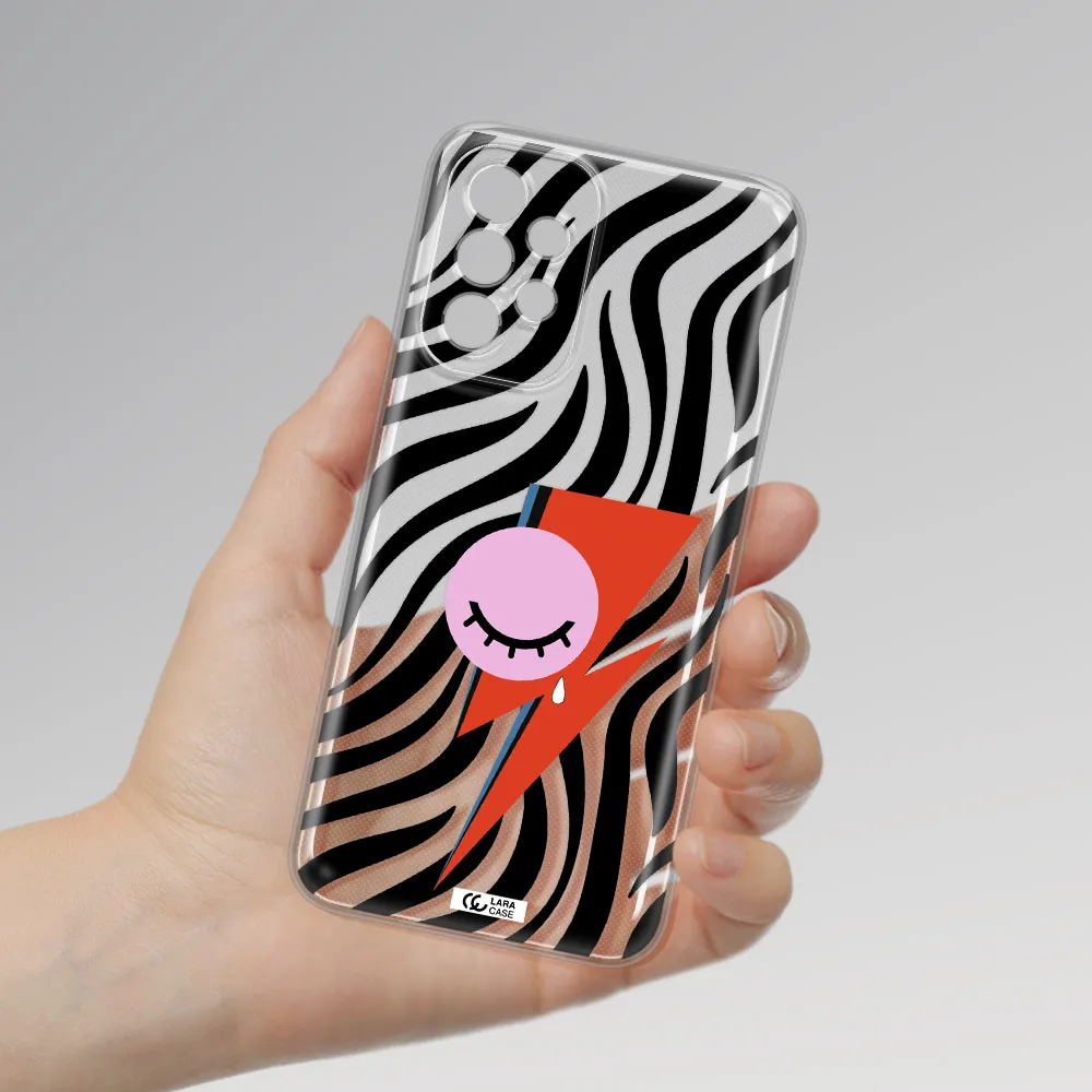 David Bowie Symbol Samsung A23 5G Clear Tpu Case