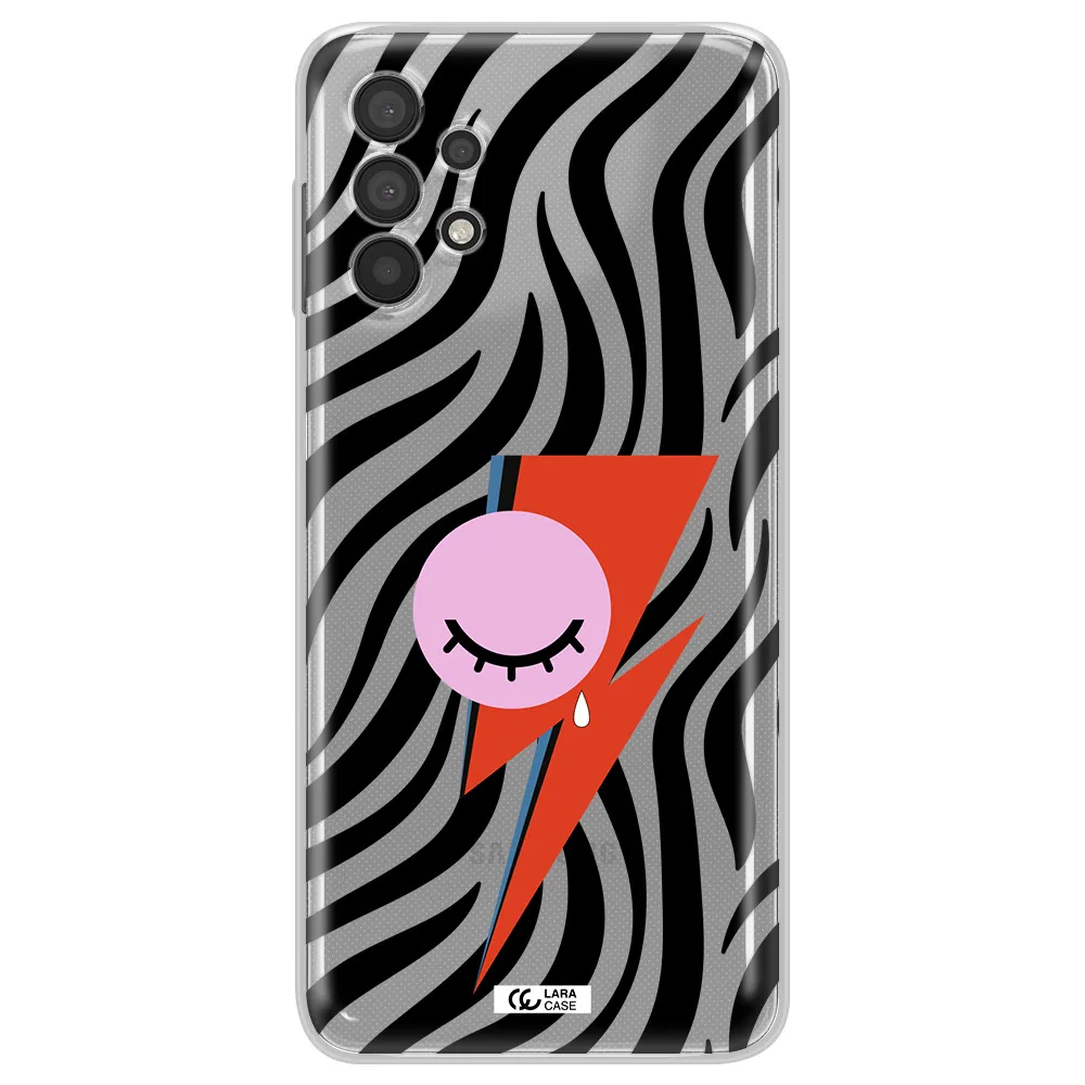David Bowie Symbol Samsung A32 4G Clear Tpu Case