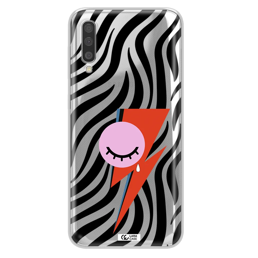 David Bowie Symbol Samsung A50S Clear Tpu Case