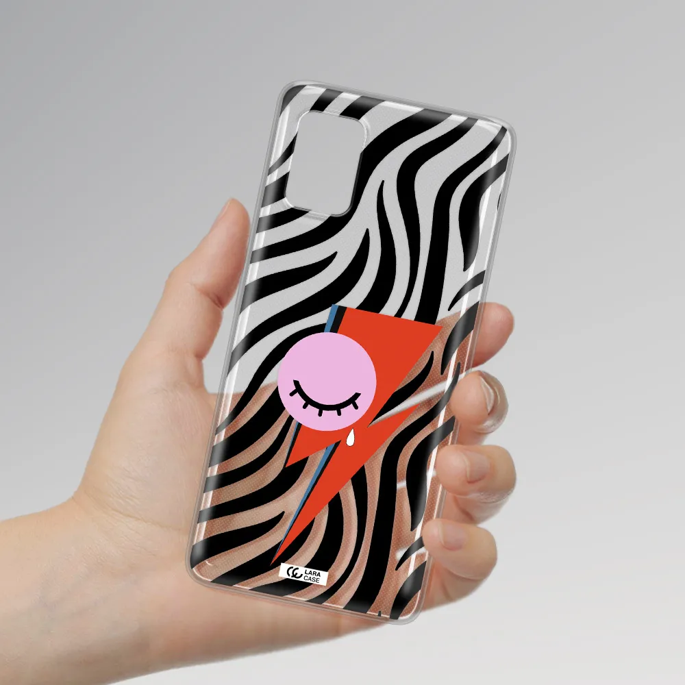 David Bowie Symbol Samsung A51 Clear TPU Case