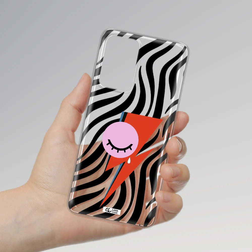 David Bowie Symbol Samsung A52 Clear TPU Case