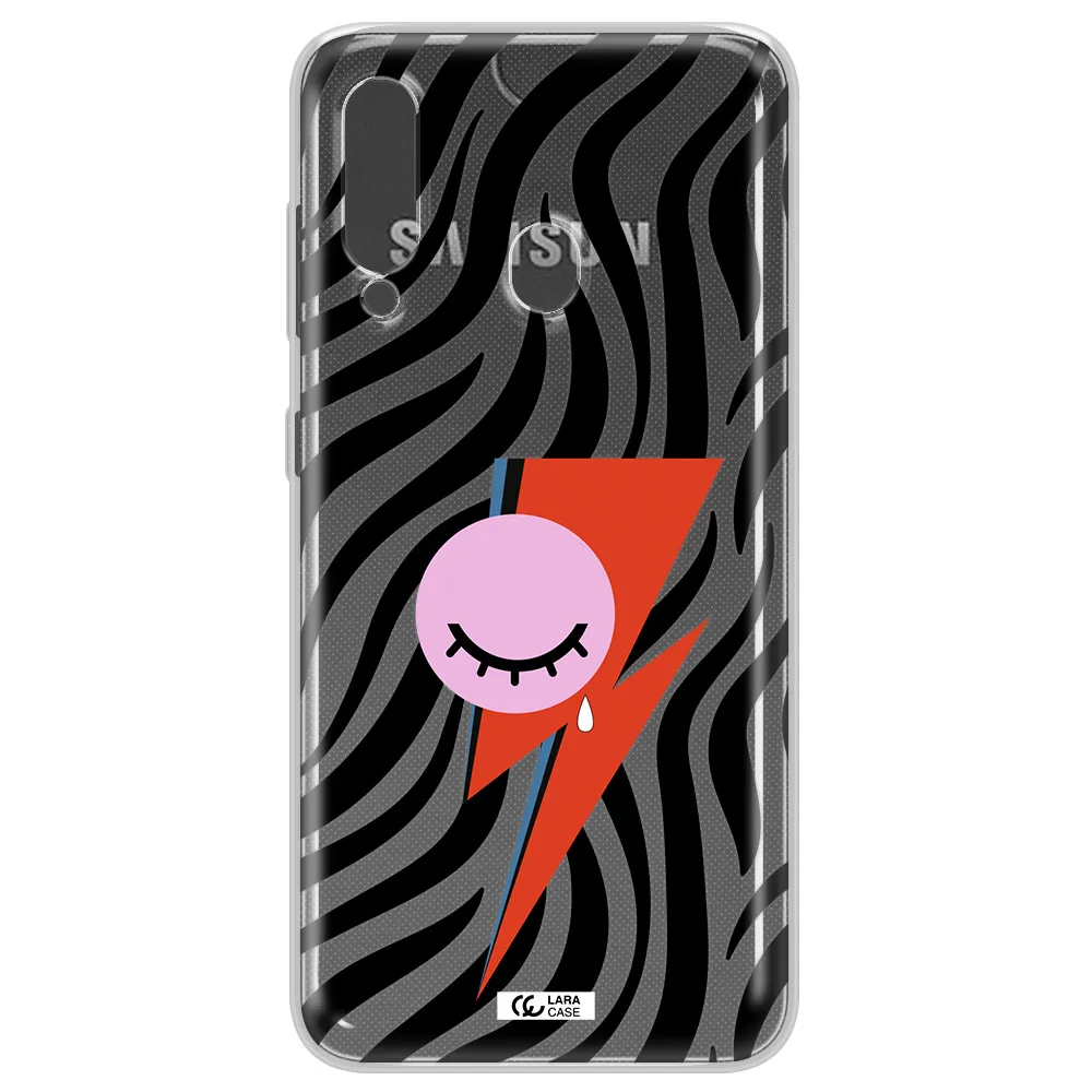 David Bowie Symbol Samsung A60 Clear TPU Case