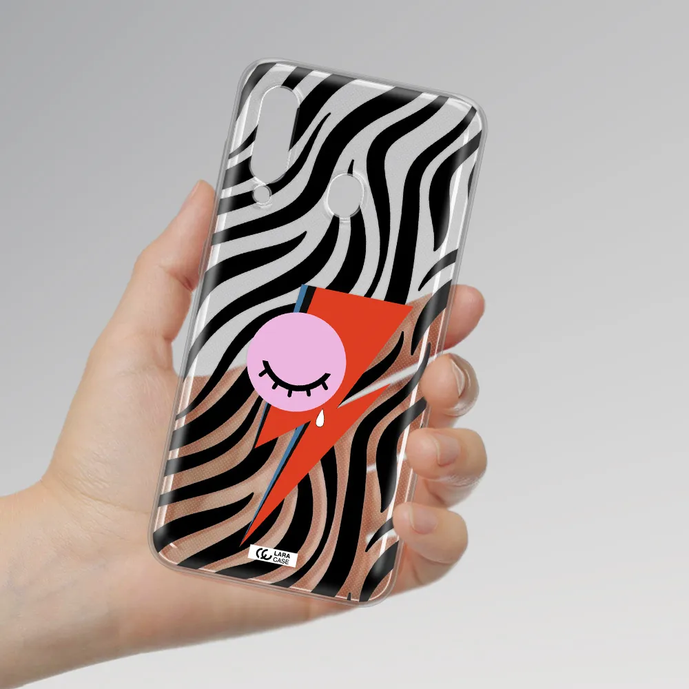 David Bowie Symbol Samsung A60 Clear TPU Case