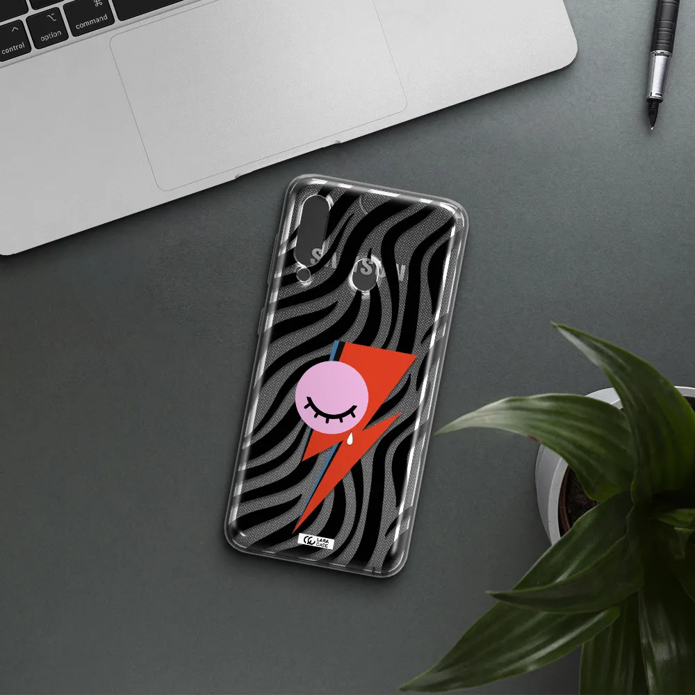 David Bowie Symbol Samsung A60 Clear TPU Case