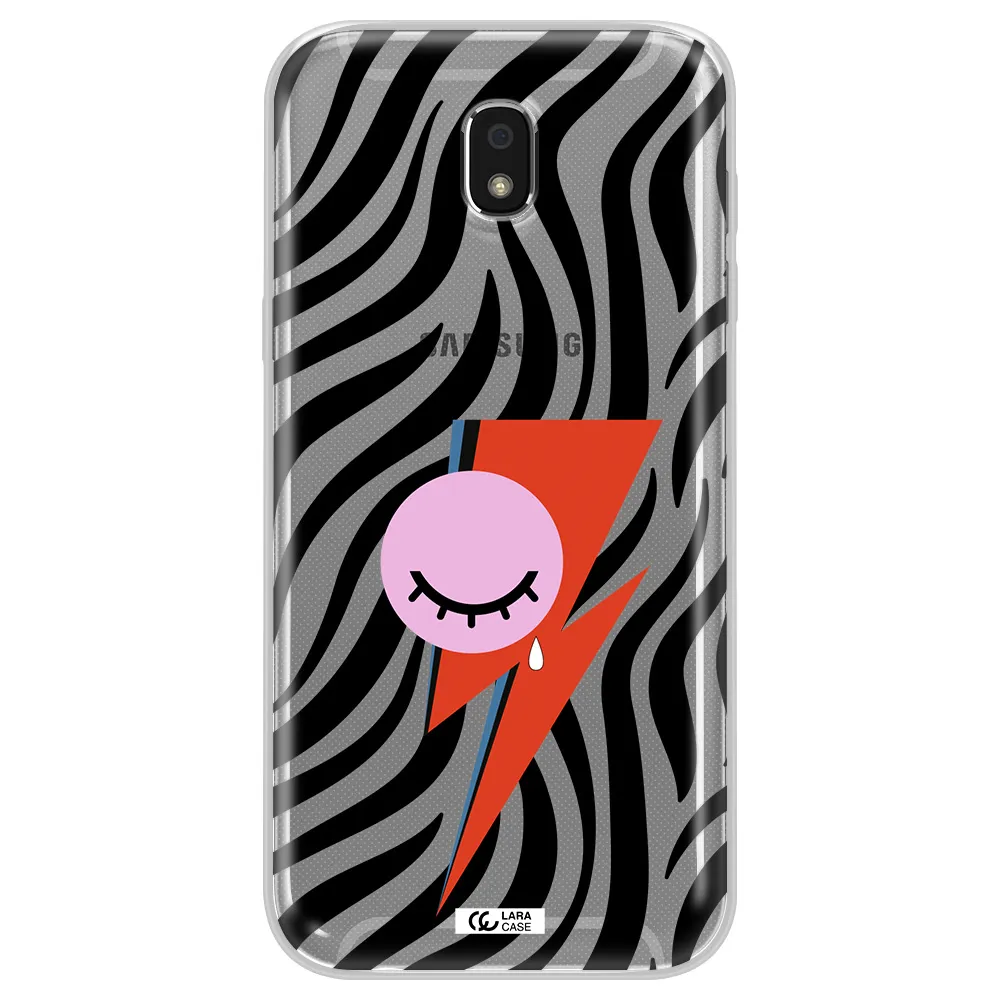 David Bowie Symbol Samsung J5 2017 Clear TPU Case