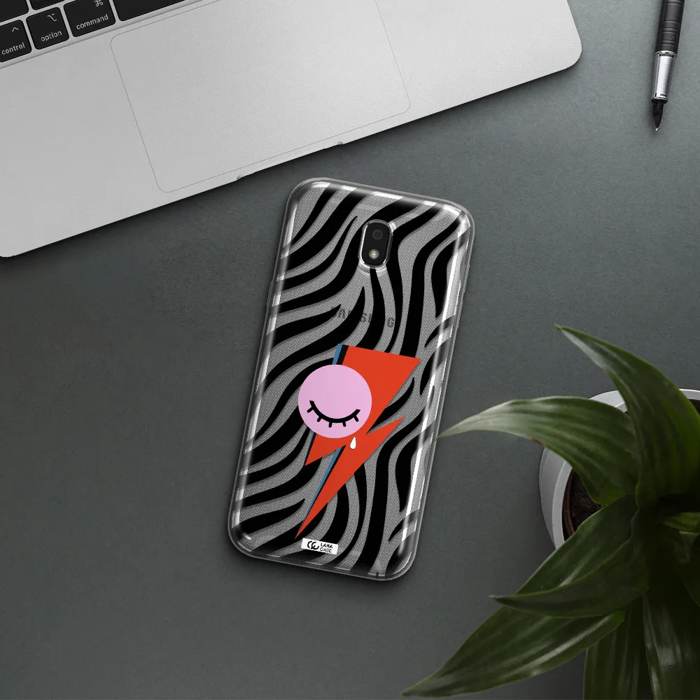 David Bowie Symbol Samsung J5 2017 Clear TPU Case