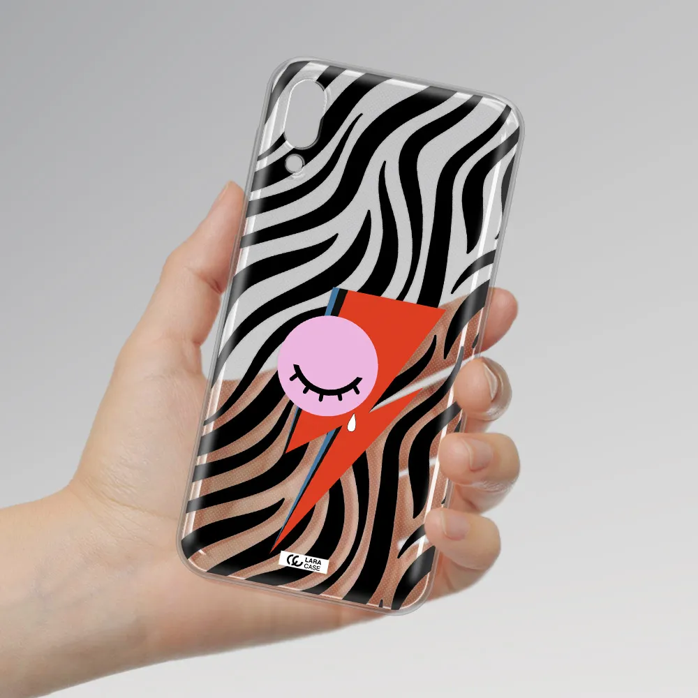 David Bowie Symbol Samsung M10 Clear TPU Case