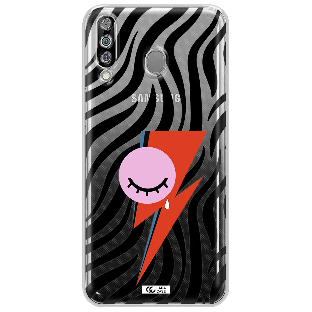 David Bowie Symbol Samsung M30 Clear TPU Case