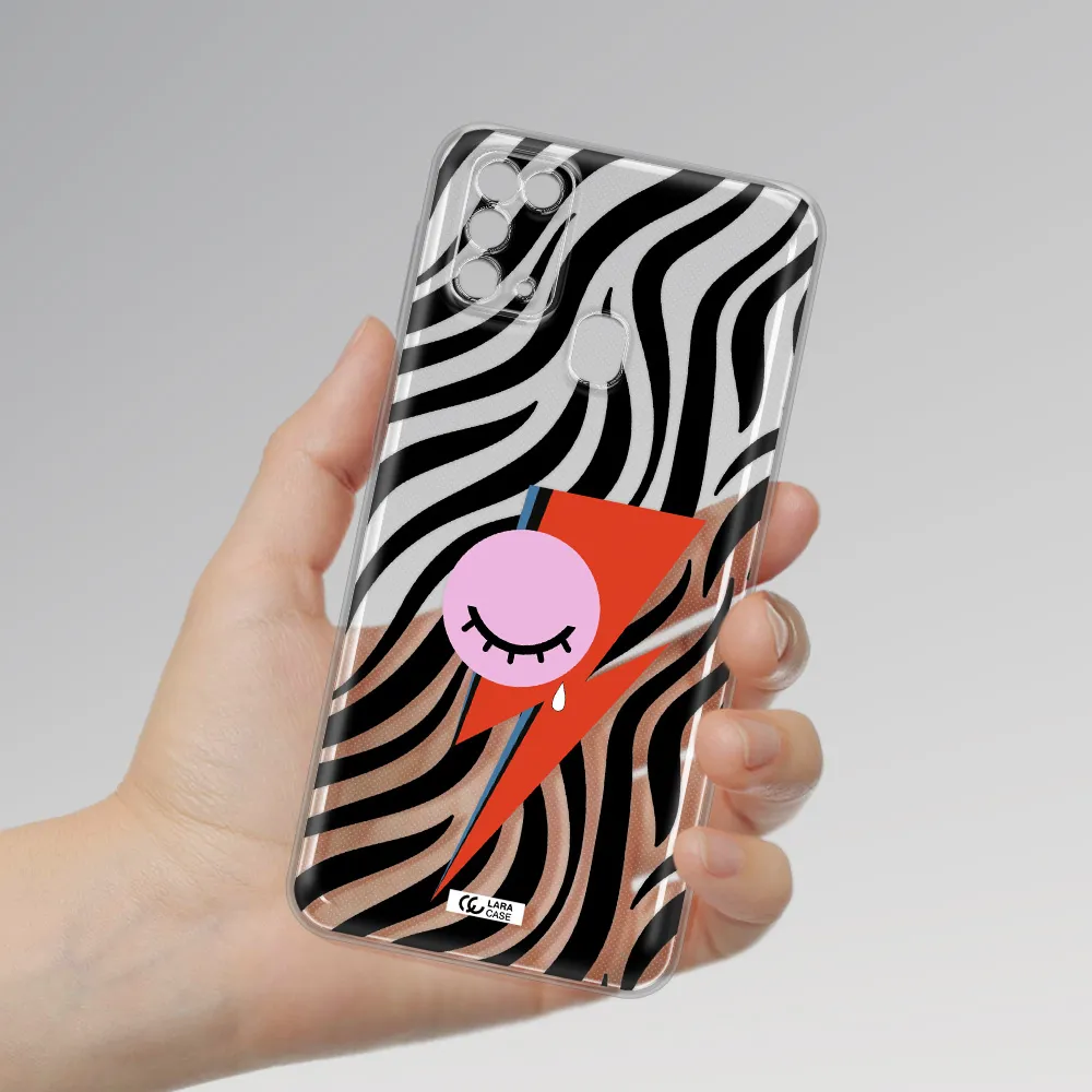 David Bowie Symbol Samsung M31 Clear TPU Case