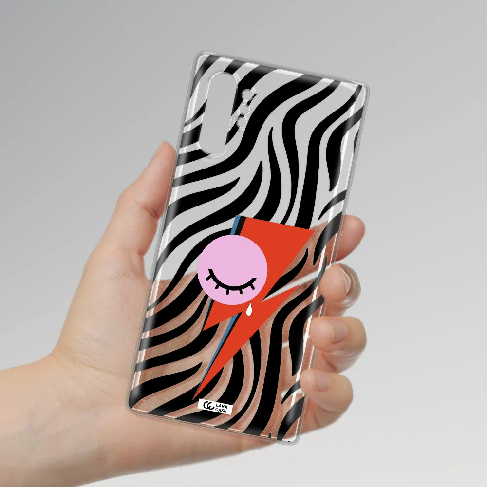 David Bowie Symbol Samsung Note 10 Plus Clear TPU Case