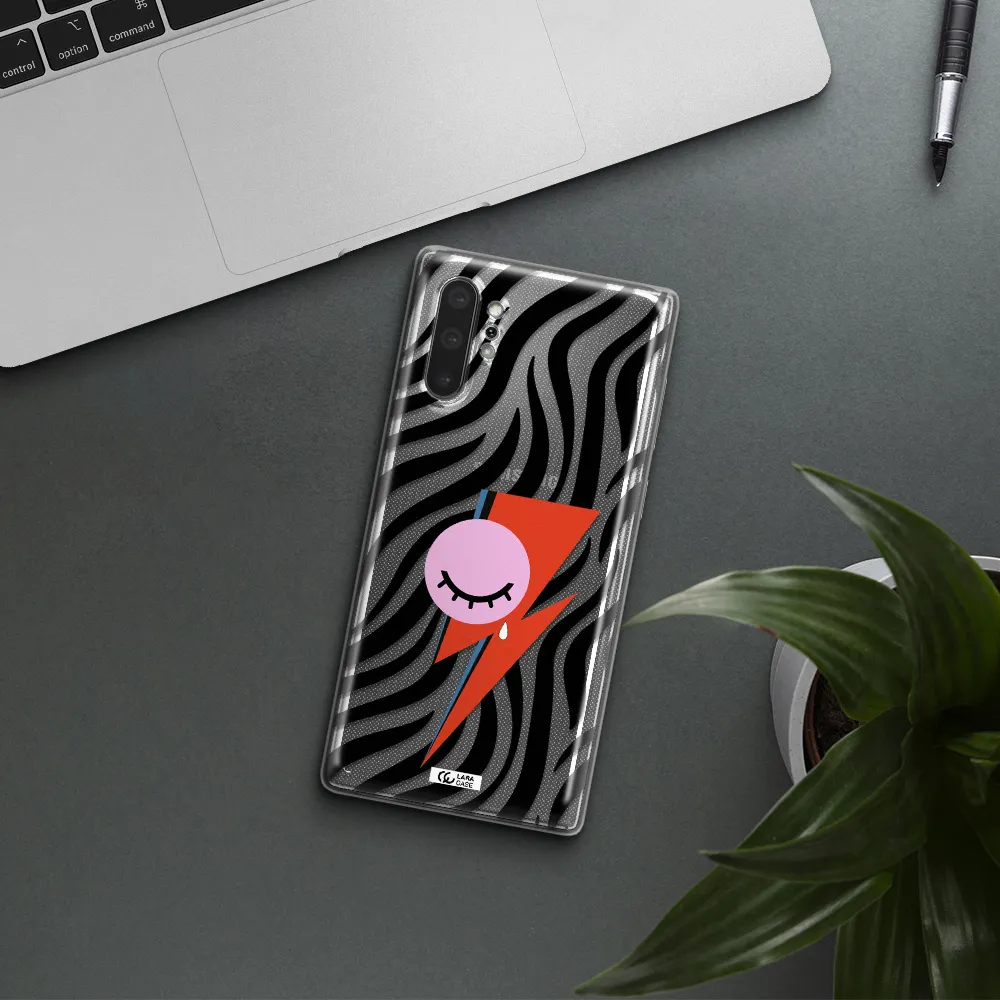 David Bowie Symbol Samsung Note 10 Plus Clear TPU Case