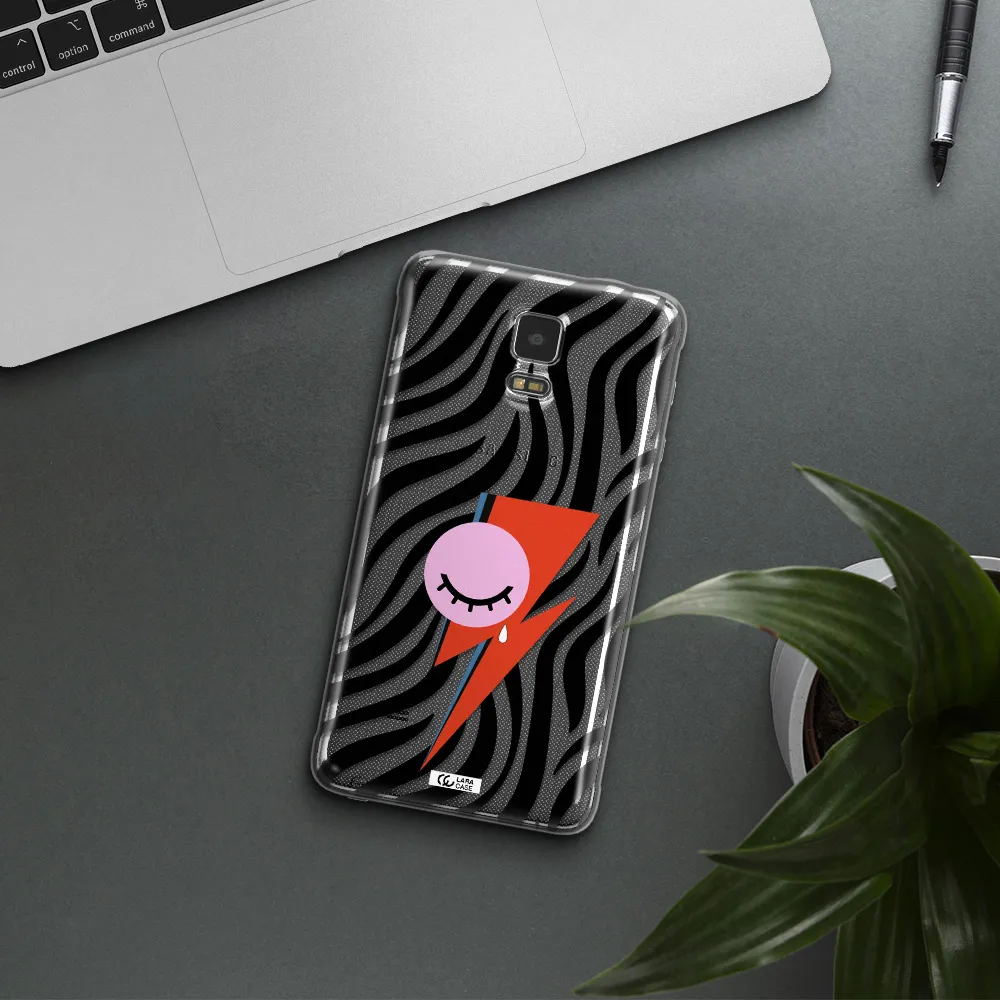 David Bowie Symbol Samsung Note 4 Clear TPU Case