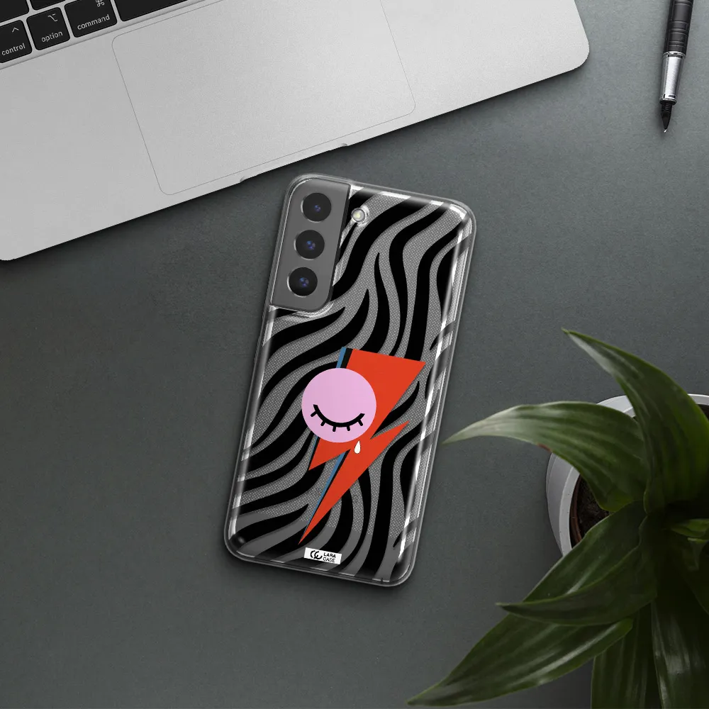 David Bowie Symbol Samsung S 22 Plus Clear TPU Case