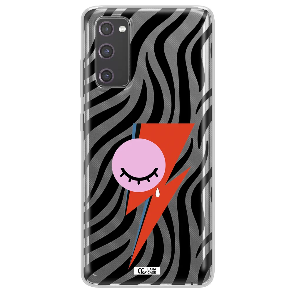 David Bowie Symbol Samsung S20 Fe Clear TPU Case