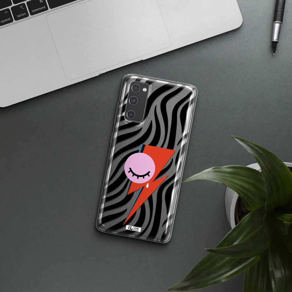 David Bowie Symbol Samsung S20 Fe Clear TPU Case