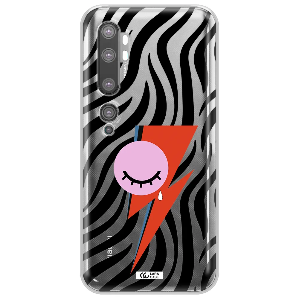 David Bowie Symbol Xiaomi Mi Note 10 Clear TPU Case