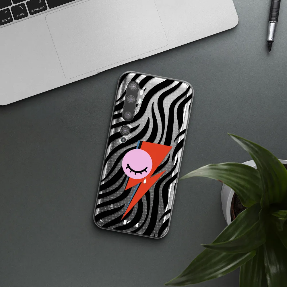 David Bowie Symbol Xiaomi Mi Note 10 Clear TPU Case