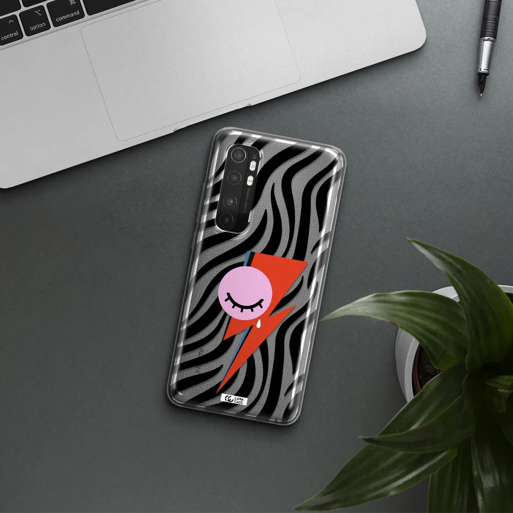 David Bowie Symbol Xiaomi Mi Note 10 Lite Clear TPU Case