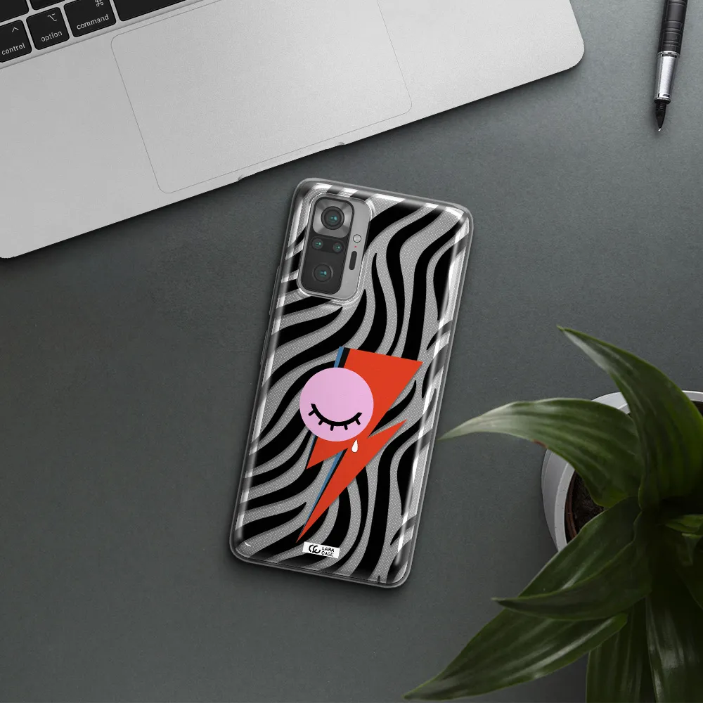 David Bowie Symbol Xiaomi Note 10 Pro Clear TPU Case