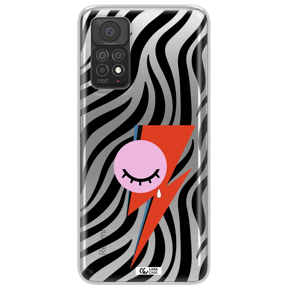 David Bowie Symbol Xiaomi Note 11 Pro Clear TPU Case